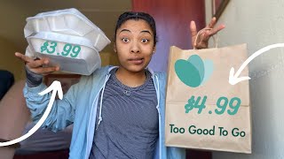 Trying Discounted Food  TooGoodToGo App in Chicago, IL