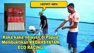 Uji COBA PERDANA eco racing PADA Speedboat 081244163202