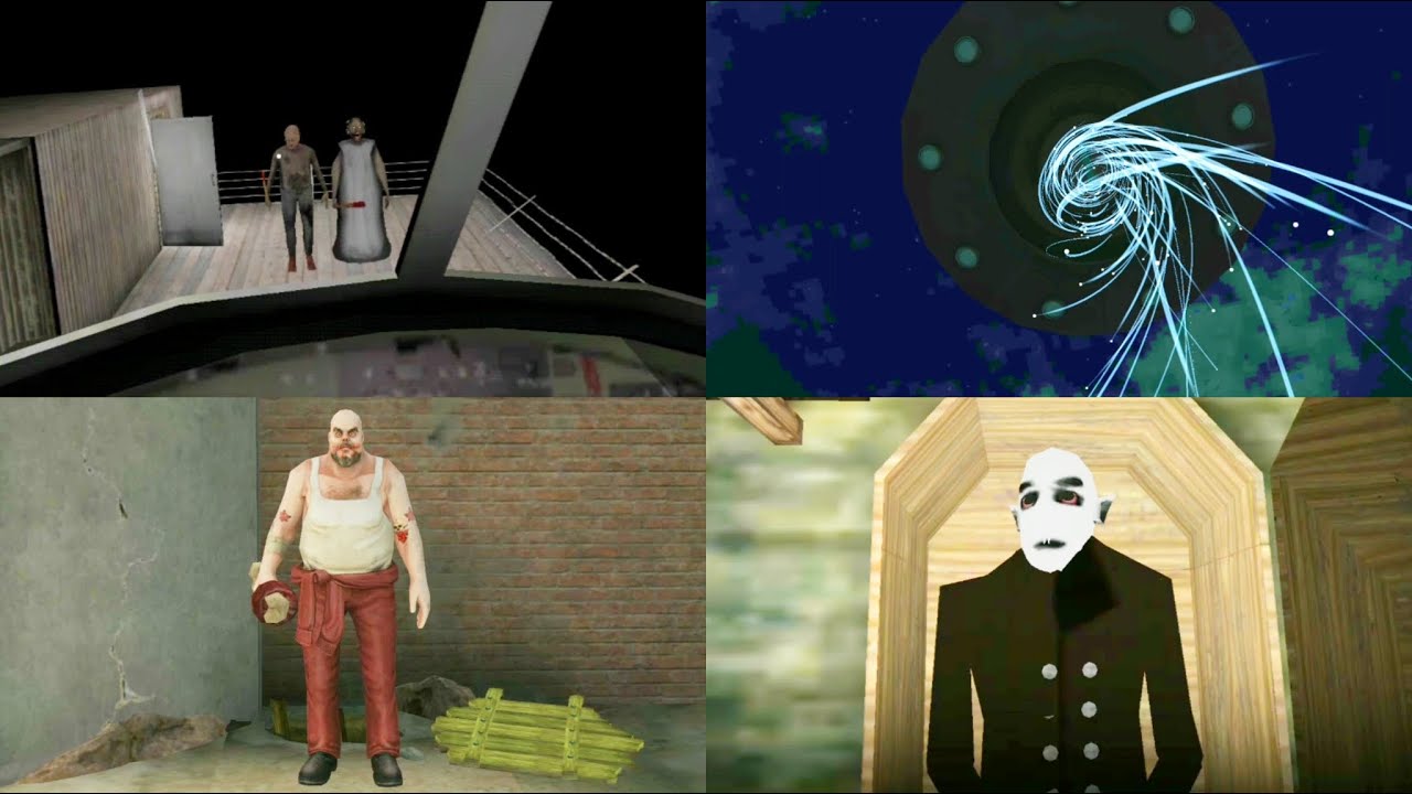 V+ Escape Endings #21 | Granny Chapter Two🆚Scary Doll🆚Slendrina The Forest🆚Mr. Meat 2