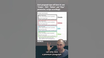 Control Paragraph Access using Paragraphs Type Permissions Module in Drupal
