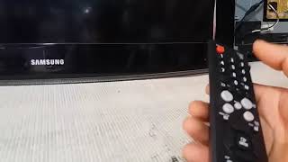 PROBLEM No Sound TV SERVICE MODE SAMSUNG LE32  RESET FACTORY  كود القائمة السرية لتلفزيون