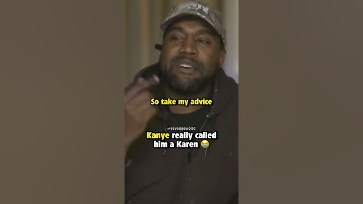 Kanye West calls Piers Morgan a Karen 😭