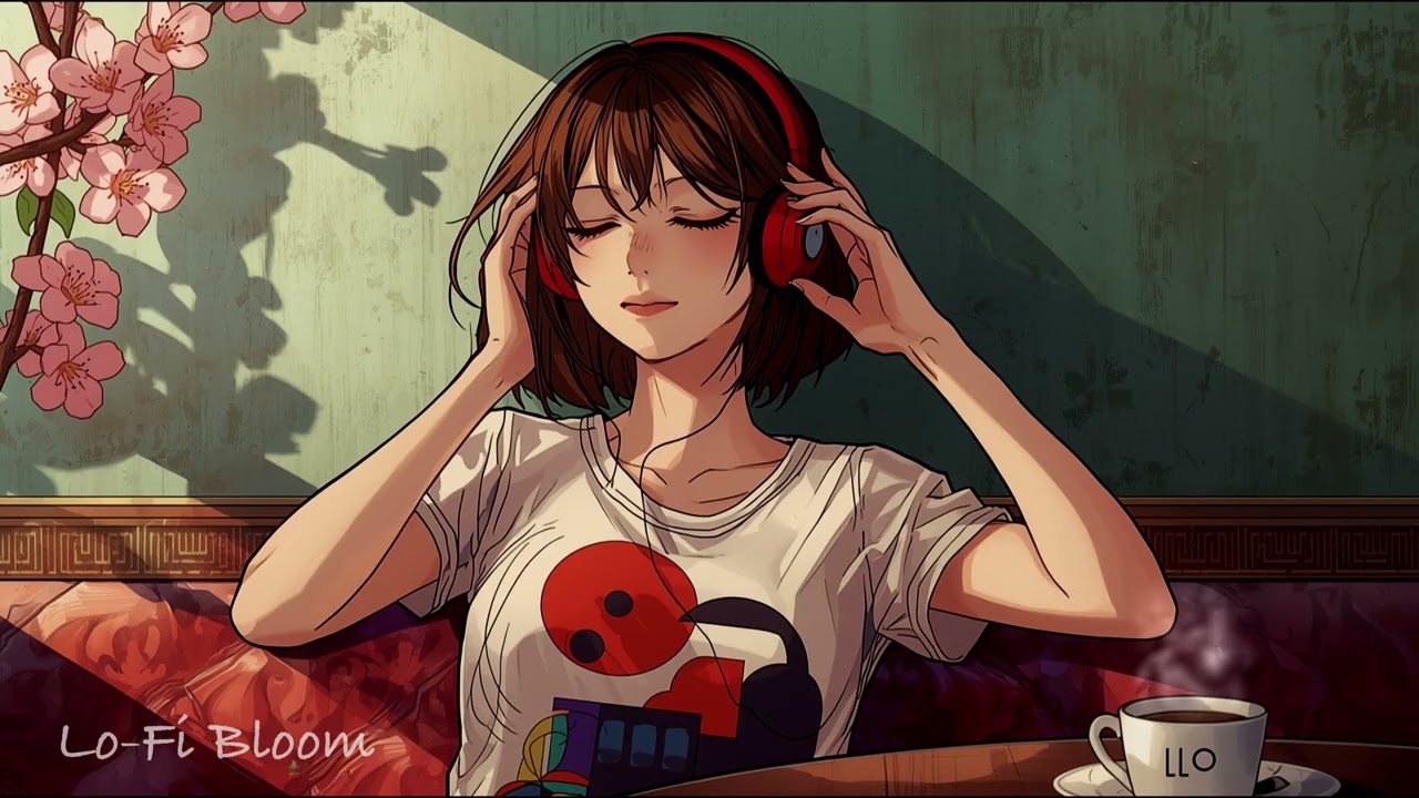 散り急ぐ花びらに急かされず、ただ自分のリズムでドリップを待つ午後｜Lo-Fi Bloom Official / BGM for work, study, and relaxation