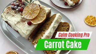 Learn how to cook incredible spicy carrot cake with nuts