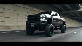 BOSS Trucks 2015 Custom Silverado 2500 LTZ w 10' Cognito Suspension Lift & 24' Specialty Forged