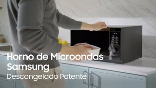 Descongela Al Instante Con El Horno De Microondas Samsung