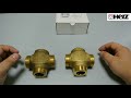 TeploMix Схеми застосування триходового термостатичного клапана