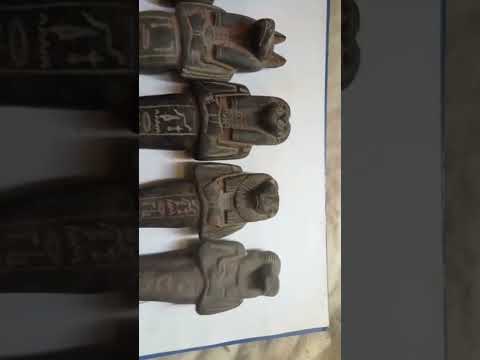 تماثيل فرعونيه مضروبة شغل تقليد أحذر التقليد شغل نصب