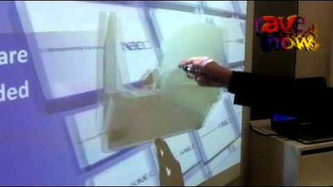 ISE 2012: NEC Exhibits Integrated Classroom Product Using Ultra Short Throw