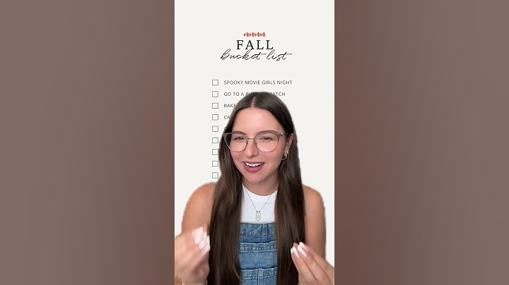 2024 FALL BUCKET LIST 🍂🤎 filled with fun activities