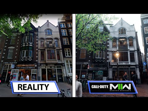 : Amsterdam - Gameplay vs. Real Life Comparison