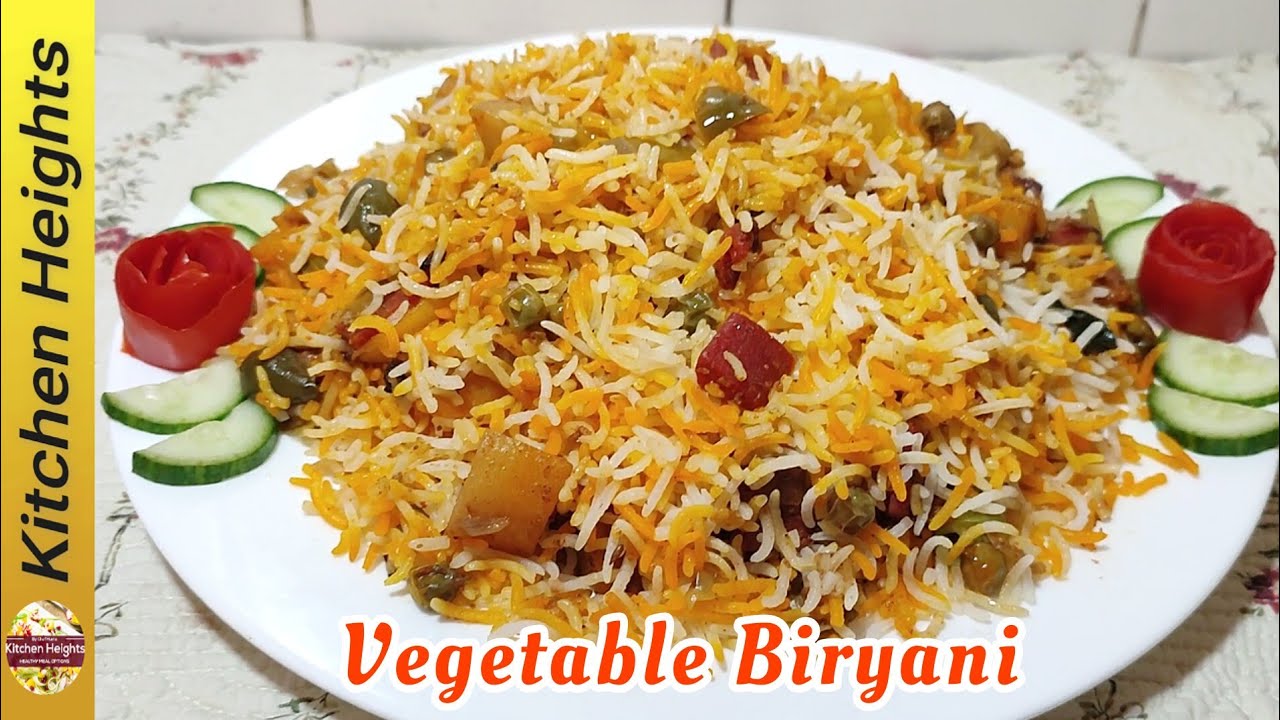 Vegetable Biryani Recipe Mix Veg