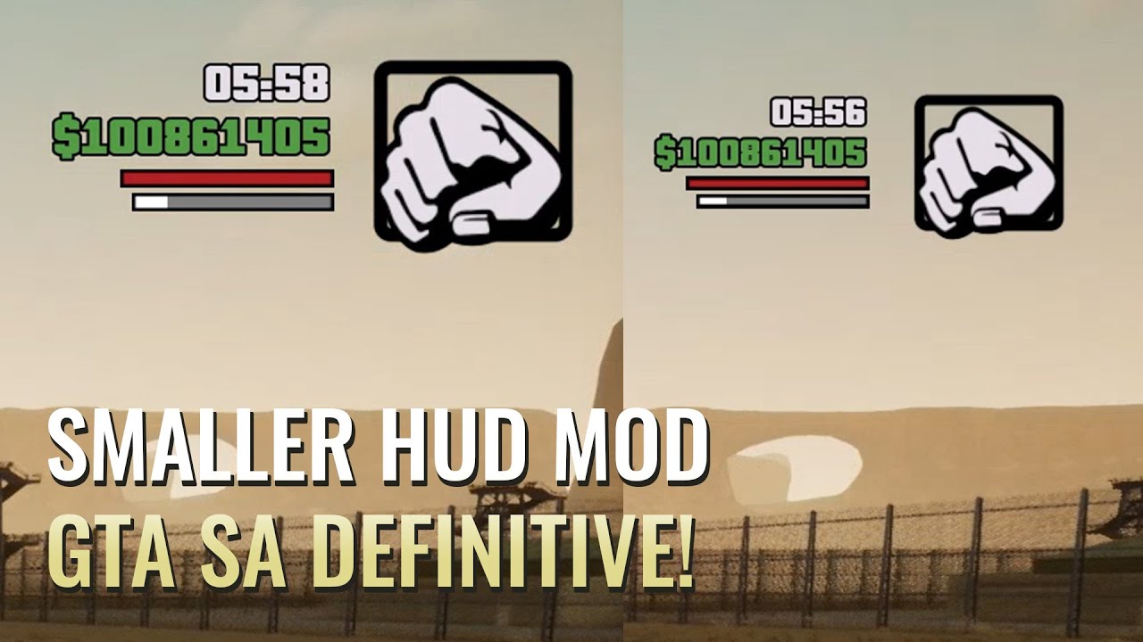 Smaller HUD Mod