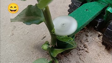 diy tractor tree cutter machine mini science project part 1 |@vka2z @minicreative@keepvilla