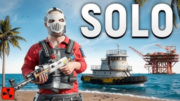 TEK BAŞIMA KÜÇÜK OİLİ DOMİNE EDİP HERKESİ RAİDLEDİM!!! (SOLO) | Rust Türkçe