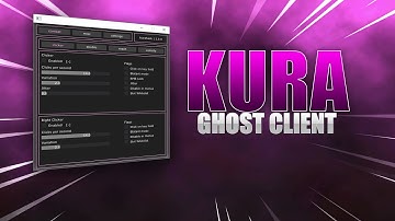 **FREE** KURA MINECRAFT GHOST CLIENT C++ MOD | TUTORIAL
