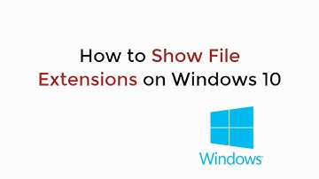 Windows 10 : How to Show File Extensions on Windows 10