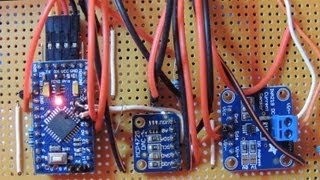 Dummy Load Controlled By Arduino 328 With Dac 4725 And Ina 219 Current And Voltage Adc At 12 Bits