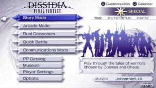 Dissidia Final Fantasy FAST AP PP EXP GIL (WORKS WITH 012 DUODECIM)
