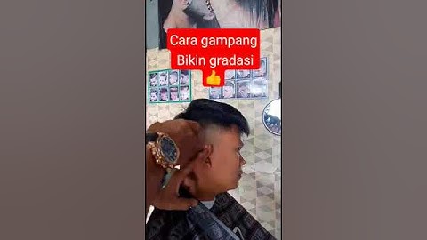 biar gak pusing mikirin gradasi simak video ini 👍 #shortvideo #barbershop #haircut #tutorial
