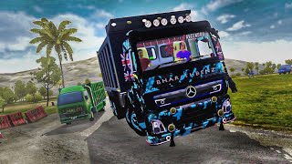 BharatBenz Tipper Mod for Bussid||New Released Mod for Bussid||Best Mod for Bussid screenshot 3