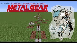 【Minecraft】音ブロックで「メタルギアソリッド2メインテーマ」