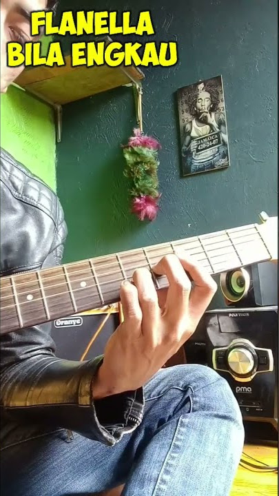 Bila engkau (intro gitar) - Flanella #shorts