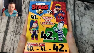 Brawl Stars 40. - 41. - 42 . Bomba Seri̇ Kartlar Açilişi Pati̇yoloji̇