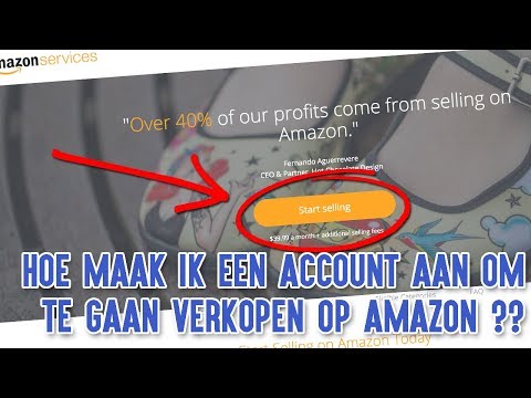 Hoe Maak Ik Een Account Aan Om Te Gaan Verkopen Op Amazon?