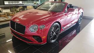 2021 Bentley Continental GTC Mulliner One edition.
