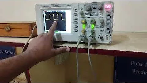 Experiment to perform ASK(Amplitude Shift Keying) MODULATION