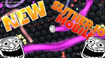 FIRST SLITHER.IO  MOBILE GAMEPLAY !?! Agar.io 2.0 (Slither.io funny and epic gameplay)