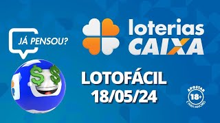 Resultado da Lotofácil - Concurso nº 3107 - 18/05/2024