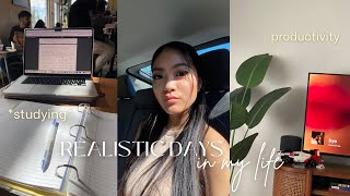 REALISTIC DAYS IN MY LIFE | productivity, studying, solo dates *high school diaries ep. 02*