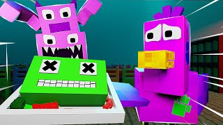 Chef Pigster Vs Opila Bird - Garten Of Banban 3 Minecraft Animation