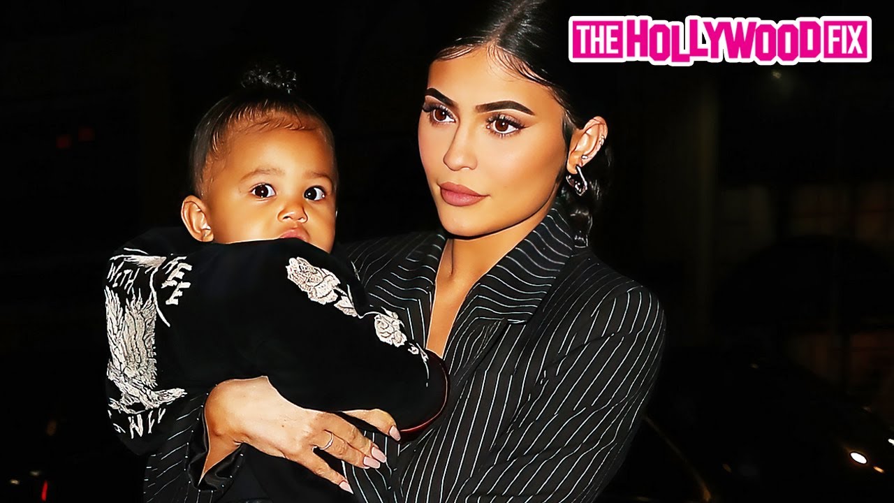 Kylie Jenner & Stormi Webster Enjoy A Mommy/Daughter Dinner Date Before Bedtime At Nobu In New York