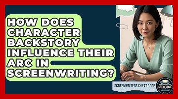 How Does Character Backstory Influence Their Arc In Screenwriting? - Screenwriter