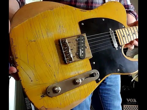 Vintage V52 Telecaster sub €350 Guitar review