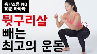 뒷구리살빼는 최고의 운동 (10분 타바타)ㅣ고민수