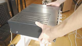 : Look inside High End USSR Amplifier Disassembly