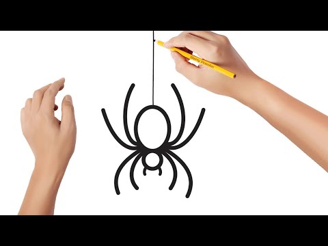 Vídeo: Como Desenhar Uma Tarântula