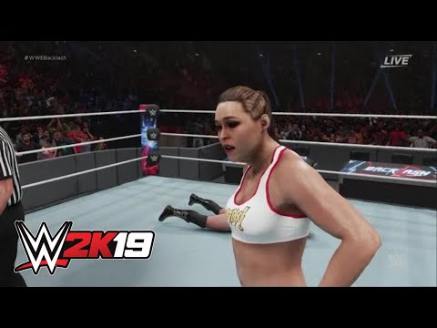 WWE 2K19 dream match: Ronda Rousey vs. Charlotte Flair