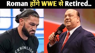 Roman Reigns Retiring WWE Very Soon l bloodline storyline l roman reign Resimi