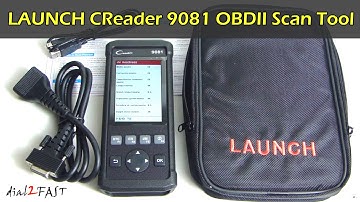 GOOD OBDII Scan Tool - Launch CReader 9081 TPMS / Brake / Oil Reset