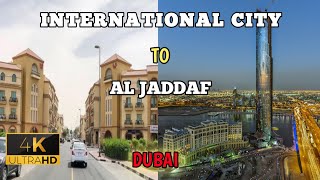 Dubai 4K Ride Tour 2023:Sunset View Shaikh M Bin Zayed To AL Khail Road Dubai ||4K View