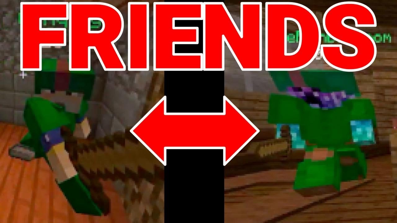 Minecraft (Bed Wars) "Playing with Friends" YouTube