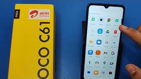 Poco C61: Change Hotspot Password - How to use Hotspot Password on your mobile