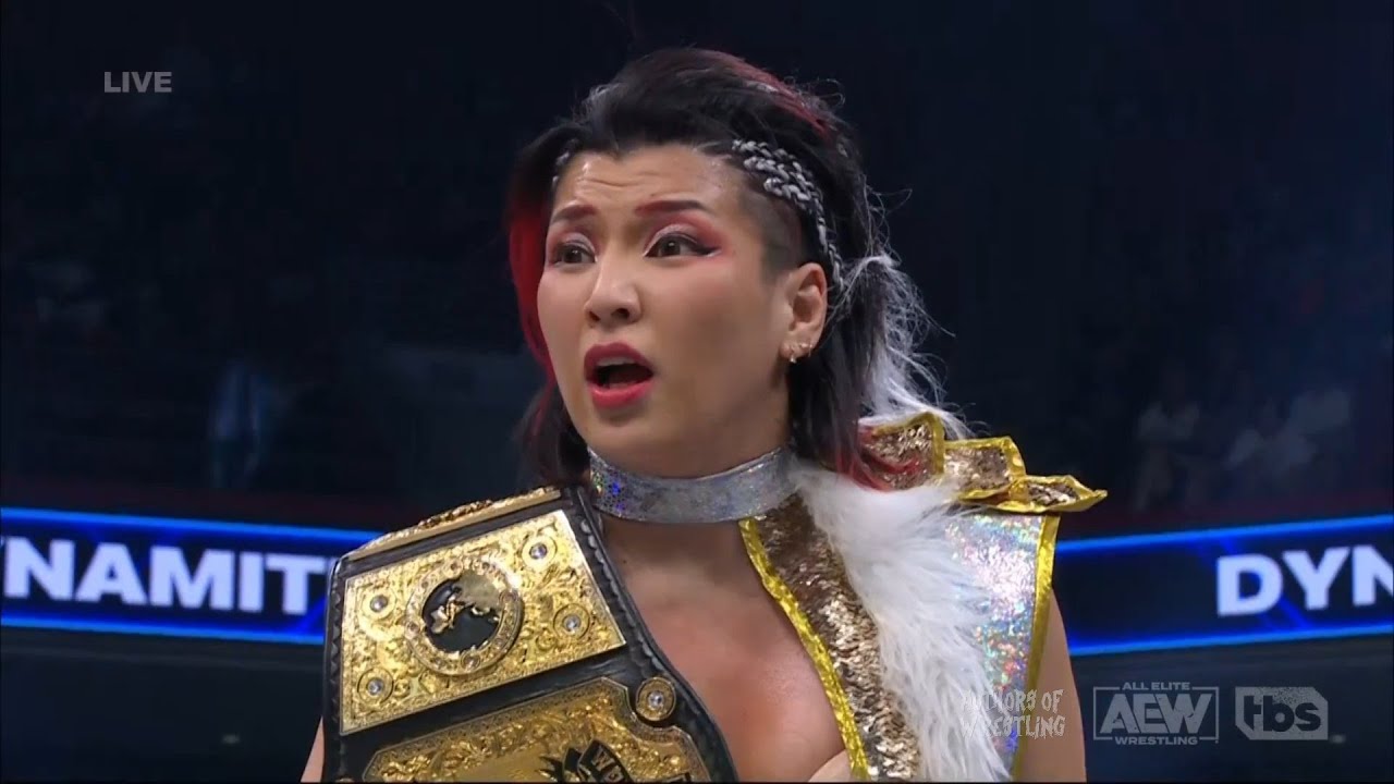 Destroyed Ruby Hikaru Shida destroyed Ruby Soho AEW Women’s Championship AEW Dynamite ...