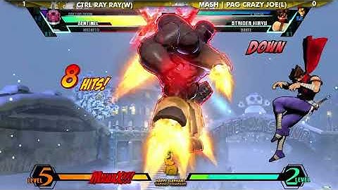 Battle In The Clouds: UMVC3: MASH PAG | Crazy Joe vs CTRL | Ray Ray