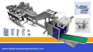 Multifunction Hinge Screw Furniture Fittings Counting Packing Machine